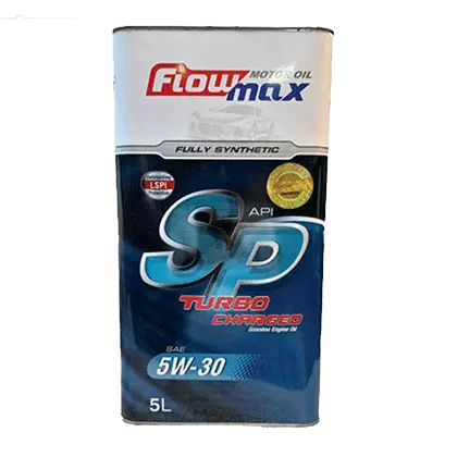 روغن موتور پارس فلومکس تمام سنتتیک 5W30 SP با حجم 5 لیتر فلزی