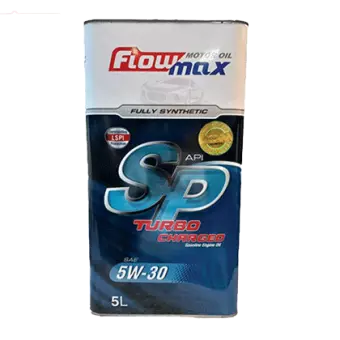 روغن موتور پارس فلومکس تمام سنتتیک 5W30 SP با حجم 5 لیتر فلزی