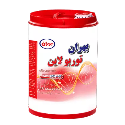 روغن  بهران توربو لاین 25W50 با حجم 20 لیتر
