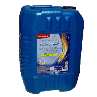 روغن موتور پارس سوپرمزدا 25w50 با حجم 20 لیتر