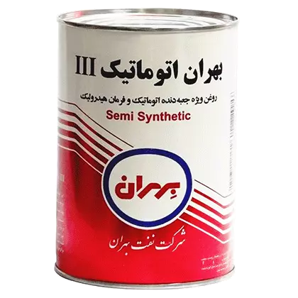 روغن دنده بهران اتوماتیک3- III با حجم یک لیتر فلزی