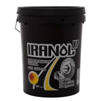 روغن واسکازین ایرانول XP85W140 با حجم 20 لیتر