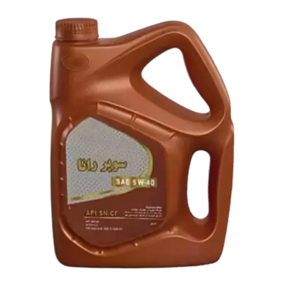 روغن موتور بهران سوپر رانا 5W40 با حجم 5 لیتر پلاستیکی 