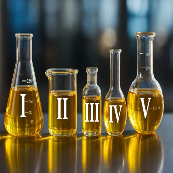 معرفی انواع روغن پایه (Base Oil) 
