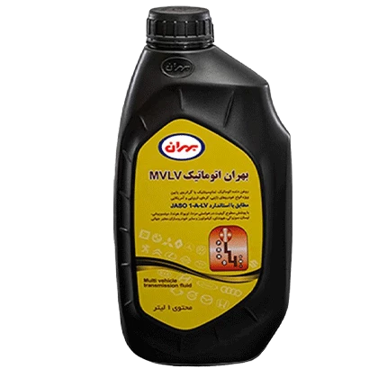 روغن دنده بهران اتوماتیک ATF MVLV با حجم یک لیتر پلاستیکی