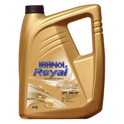روغن موتور ایرانول رویال 10W40 SM با حجم 4 لیتر ( نیمه سنتتیک ) پلاستیکی