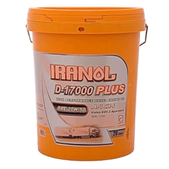 روغن موتور ایرانول D-17000 پلاس 20W50 با حجم 20 لیتر