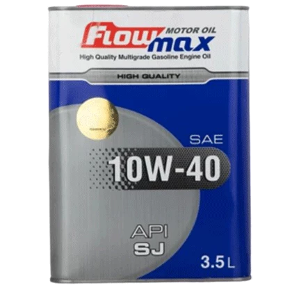روغن موتور پارس فلومکسSJ 10W40 با حجم 3.5 لیتر فلزی