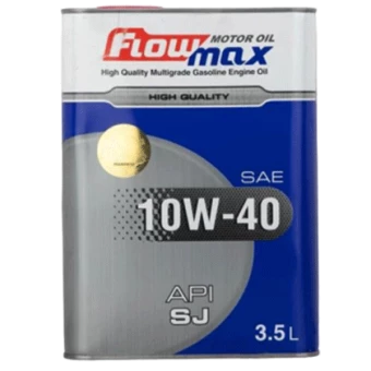 روغن موتور پارس فلومکسSJ 10W40 با حجم 3.5 لیتر فلزی