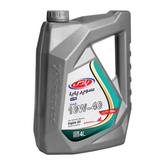 روغن موتور پارس سوپر پایا پلاس10W40 با حجم 4 لیتر پلاستیکی