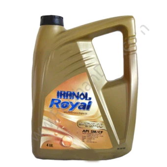 روغن موتور ایرانول رویال 5W40 با حجم 4 لیتر ( نیمه سنتتیک ) پلاستیکی