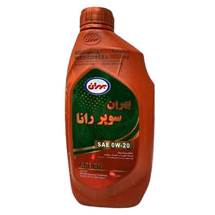 روغن موتور بهران سوپر رانا 0W20 تمام سنتتیک ( هیبرید )  پلاستیکی با حجم ا لیتر بیونیک