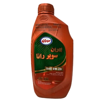 روغن موتور بهران سوپر رانا 0W20 تمام سنتتیک ( هیبرید )  پلاستیکی با حجم ا لیتر بیونیک