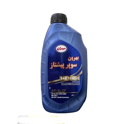 روغن موتور بهران سوپر پیشتاز10w40 نیمه سنتتیک حجم 1 لیتر پلاستیکی بیونیک
