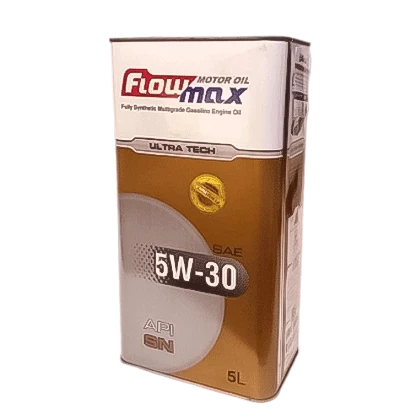 روغن موتور پارس فلومکس اولترا تک 5W30 SN با حجم 5 لیتر فلزی