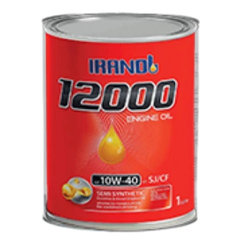 روغن موتور ایرانول 12000 10W40 با حجم 4 لیتر فلزی
