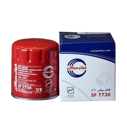 فيلتر روغن پژوپارس -پرشيا -سمند -4 سوراخ برند سرکان کد 7730