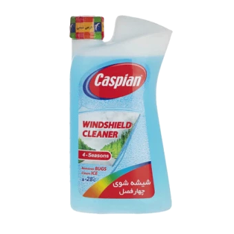 محلول شیشه شوی خودرو برند کاسپین با حجم 1 لیتر