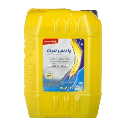روغن موتور پارس مزدا (پرتو ویژه سابق) 25W50 با حجم 20 ليتر چلیک