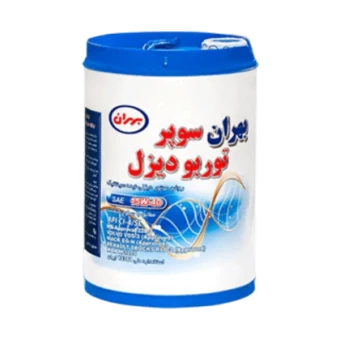 روغن موتور بهران سوپر توربو دیزل 15W40 با حجم 20 لیتر پلاستیکی
