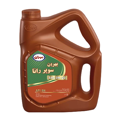 روغن موتور بهران سوپر رانا 0W20 تمام سنتتیک (هیبرید ) با حجم 5 لیتر پلاستیکی