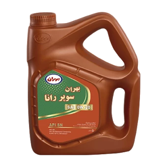روغن موتور بهران سوپر رانا 0W20 تمام سنتتیک (هیبرید ) با حجم 5 لیتر پلاستیکی