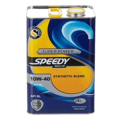 روغن موتور سوپرپاور اسپيدی اسپشيال 10W40 SL با حجم 4 لیتر