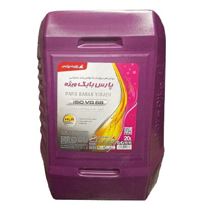روغن صنعتی پارس بابک ویژه 68 با حجم 20 لیتر چلیک پلاستیکی