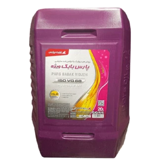 روغن صنعتی پارس بابک ویژه 68 با حجم 20 لیتر چلیک پلاستیکی