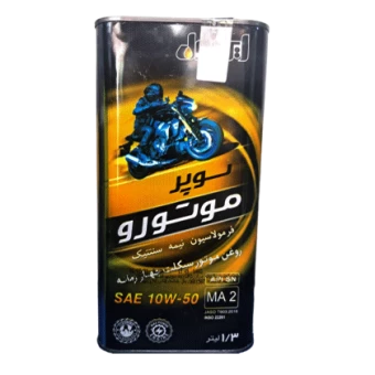 روغن موتور ايرانول سوپر موتورو 10W50 SN با حجم 1.3 ليتر