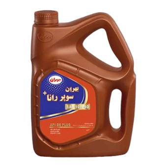 روغن موتور بهران سوپر رانا پلاس 10W40 با حجم 4 لیتر پلاستيكی