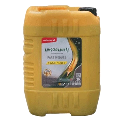روغن دنده پارس مدوس 140 با حجم 20 لیتر چلیک پلاستیکی