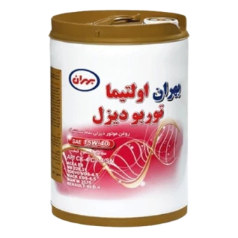 روغن موتور بهران اولتيما توربو ديزل 15W40 با حجم 20 لیتر پلاستيكی