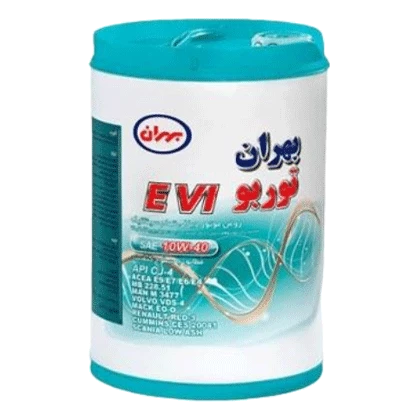 روغن موتور بهران توربو 10W04 E VI با حجم 20 لیتر