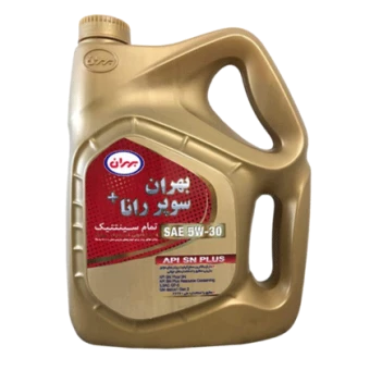 روغن موتور بهران سوپر رانا پلاس 5W30 با حجم 5 لیتر پلاستيكی