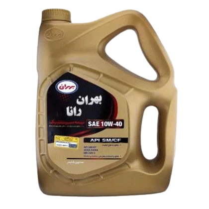 روغن موتور بهران رانا 10W40 با حجم 5 لیتر پلاستیکی