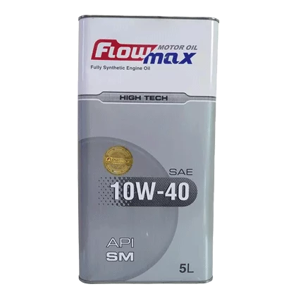 روغن موتور پارس فلومکس هایتک SM 10W40 با حجم 5 لیتر فلزی