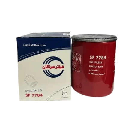 فیلتر روغن ایسوزو NPR برند سرکان با کد فنی7784