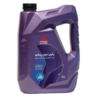 روغن موتور پارس سوپر پیشرو 10w40 RENEW با حجم 4 لیتر پلاستیکی