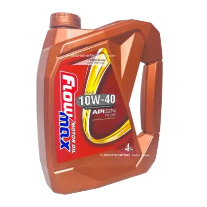 روغن پارس فلومكس توربو پلاس 10W40 با حجم 4 لیتر پلاستیکی