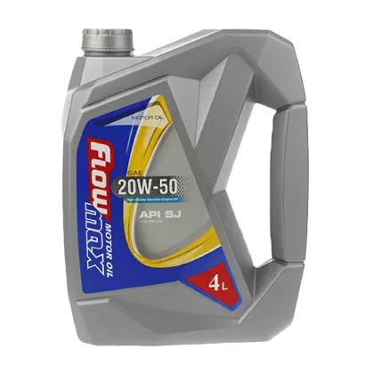 روغن پارس فلومکس 20W50 SJ با حجم 4 لیتر پلاستیکی