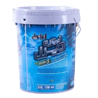 روغن موتور ایرانول تاپ انجین یورو 5 10W40 تمام سنتتیک با حجم 20 لیتر