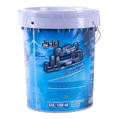 روغن موتور ايرانول يورو ديزل 10W40 با حجم 20 لیتر