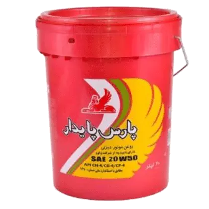 روغن موتور پارس پایدار15w40 با حجم 20 لیتر