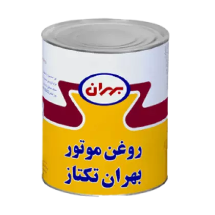 روغن موتور بهران تکتاز20W50 با حجم 4 لیتر فلزی