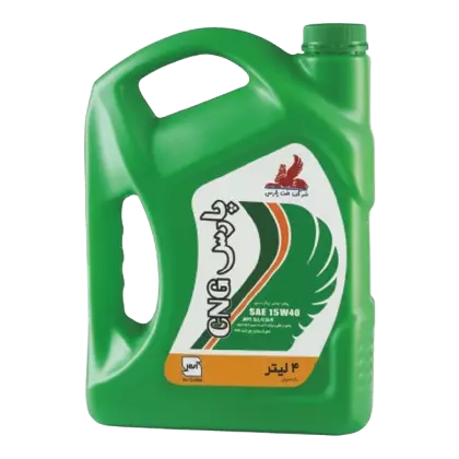 روغن موتور پارس CNG 15W40 با حجم 4 لیتر پلاستیکی