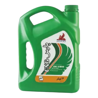 روغن موتور پارس CNG 15W40 با حجم 4 لیتر پلاستیکی
