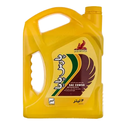 روغن موتور پارس پایا 20W50 حجم 4 لیتر پلاستیکی