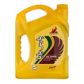 روغن موتور پارس پایا 20W50 حجم 4 لیتر پلاستیکی