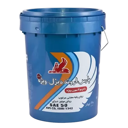 روغن موتور پارس اروند دیزل ویژه 50 با حجم 20 لیتر